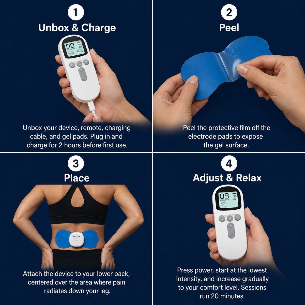 RestorMD Corrective Therapy Device for Sciatica