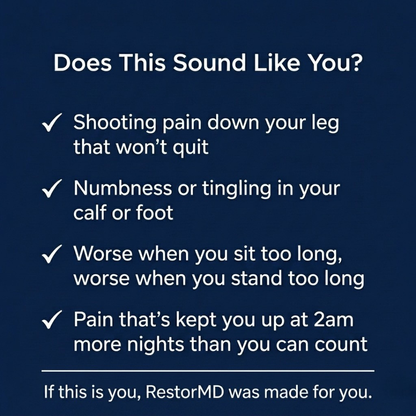 RestorMD Corrective Therapy Device for Sciatica