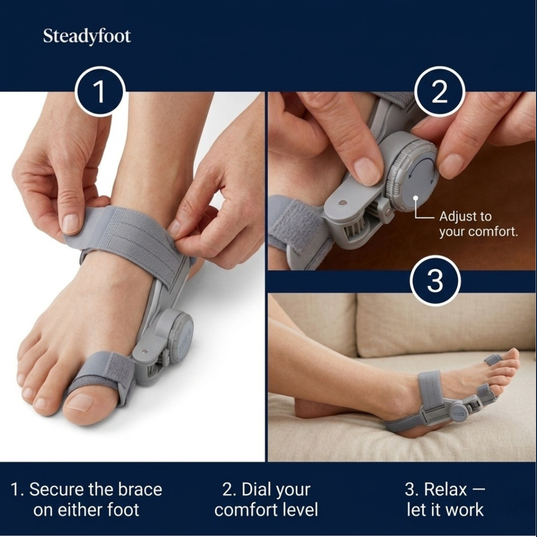 Steadyfoot Bunion Relief Brace
